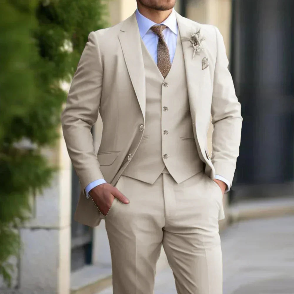 Victor | Men's Classic Three Piece Formal Suit