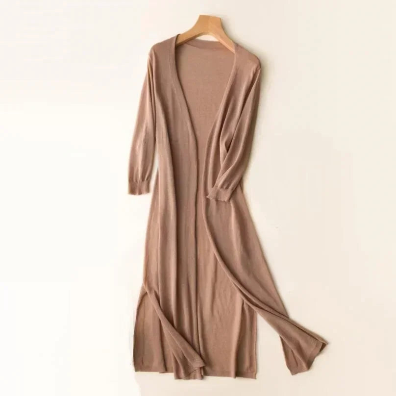 Eliza | Women's Long Sleeve Open Front Cardigan