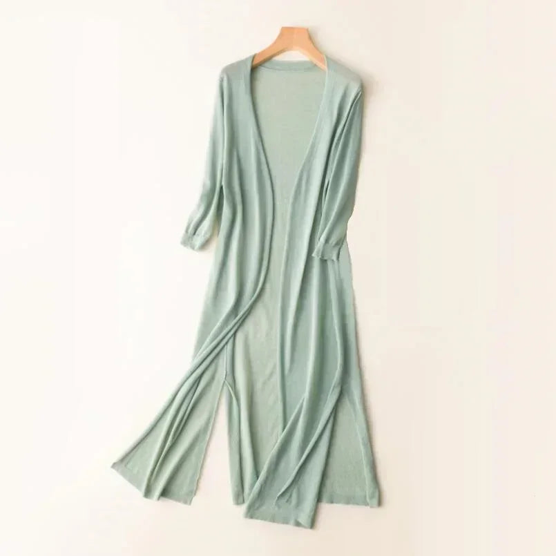 Eliza | Women's Long Sleeve Open Front Cardigan