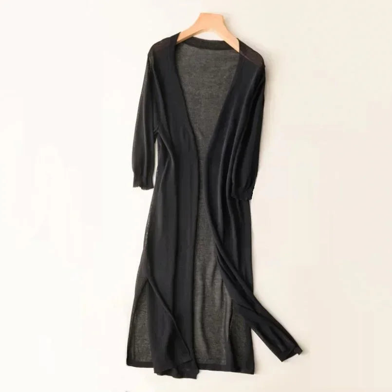 Eliza | Women's Long Sleeve Open Front Cardigan