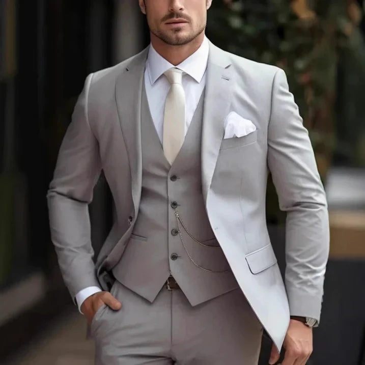 Lorenzo | Men's Three-Piece Tailored Suit