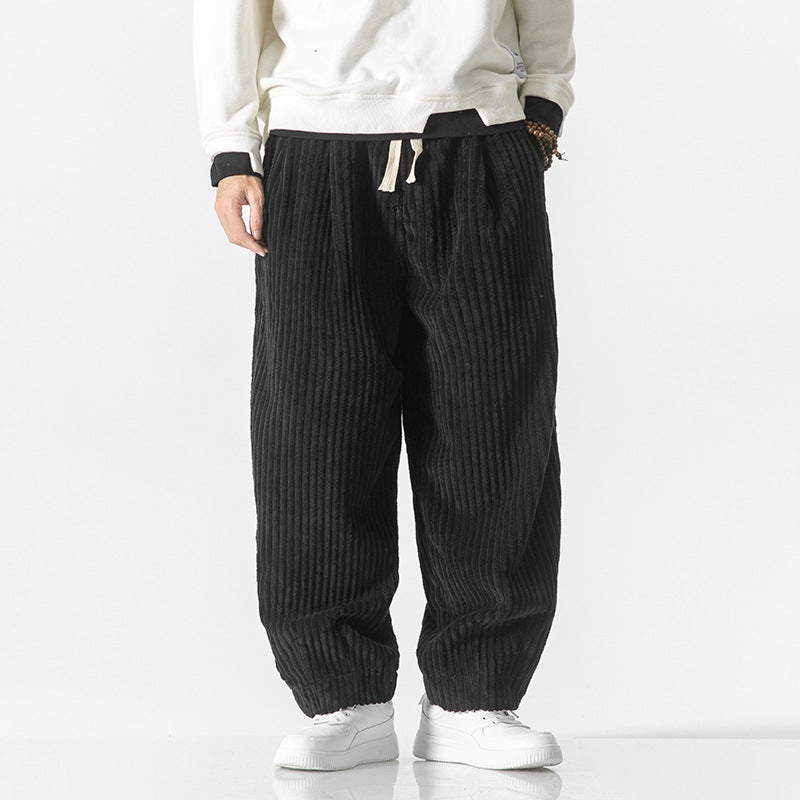 Mason | Men's Relaxed Corduroy Drawstring Trousers