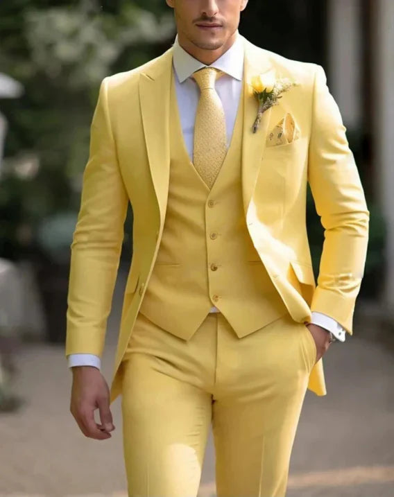 Lorenzo | Men's Three-Piece Tailored Suit
