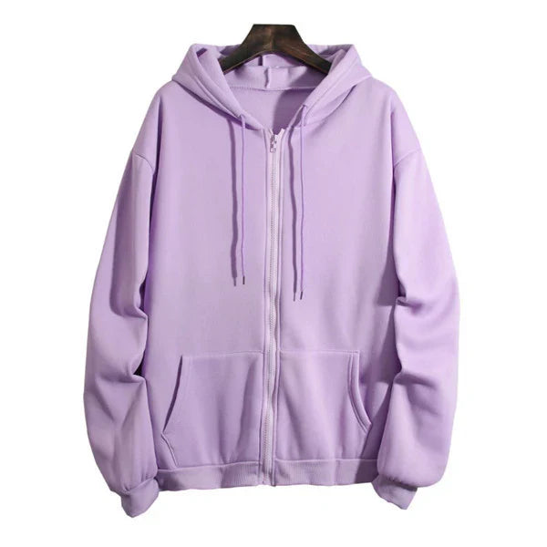 Brooke | Women's Relaxed Zip Front Hoodie