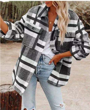 Harper | Women's Plaid Flannel Jacket