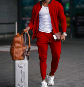 Lucas | Men's Zip-Up Jacket & Sweatpant Set