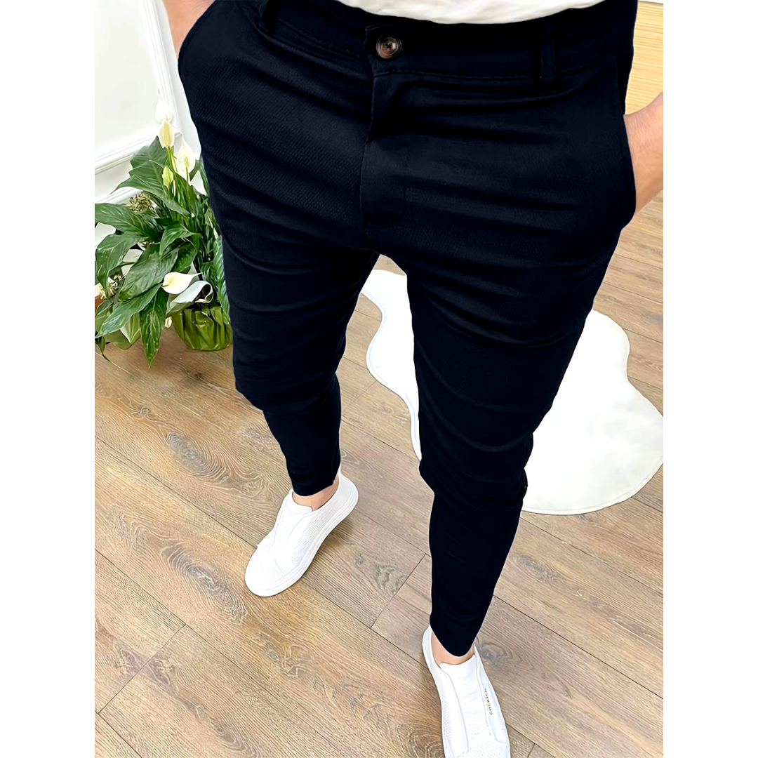 Owen | Men's Slim-Fit Stretch Trousers