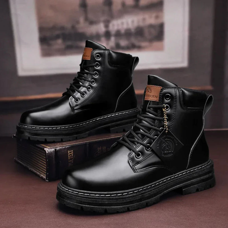 Logan | Men's Rugged Lace Up Work Boots