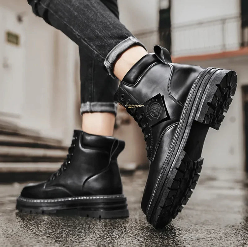 Logan | Men's Rugged Lace Up Work Boots