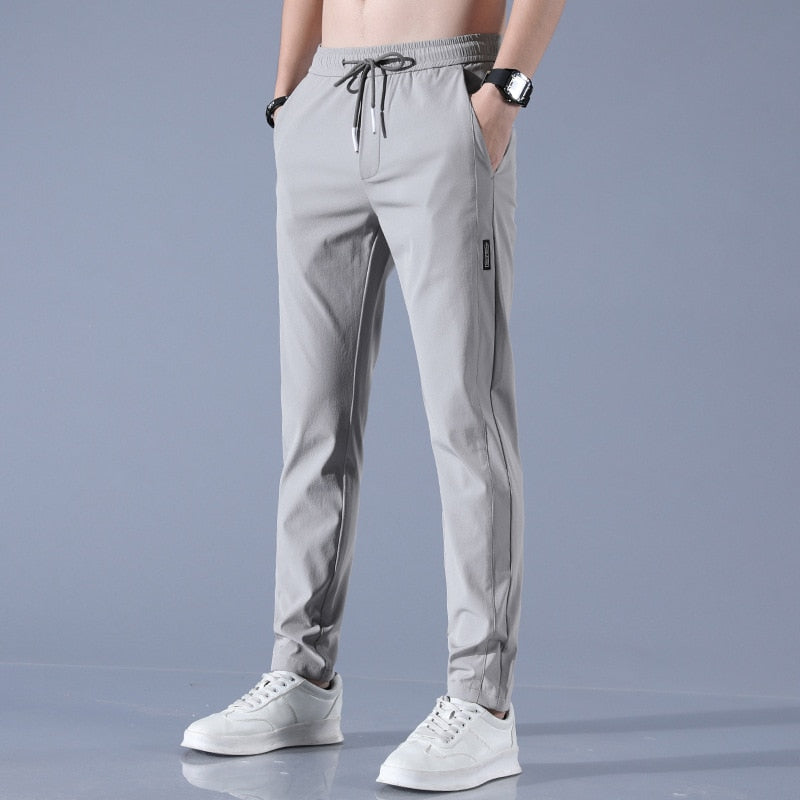 Ethan | Men's Slim Fit Drawstring Track Pants