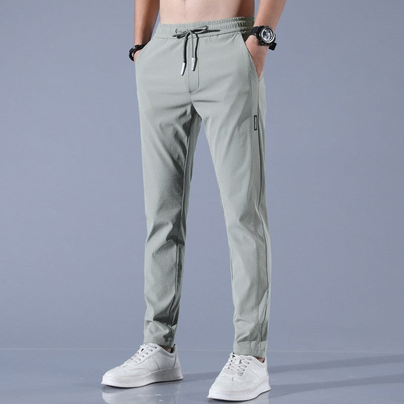 Ethan | Men's Slim Fit Drawstring Track Pants