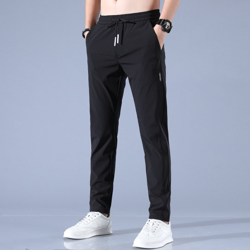 Ethan | Men's Slim Fit Drawstring Track Pants