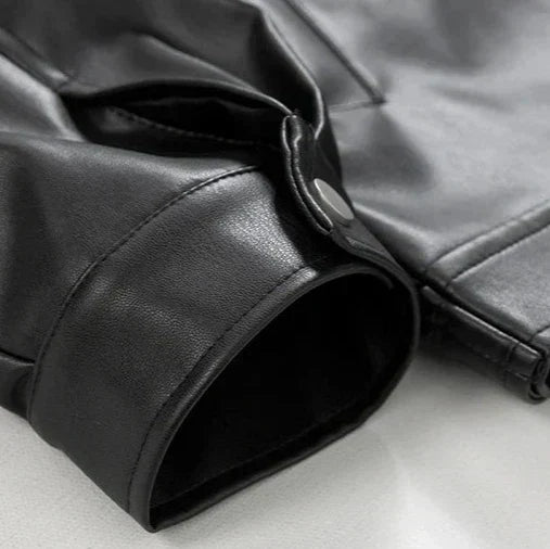 Ethan | Men's Oversized Leather Bomber Jacket