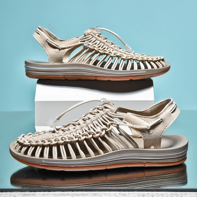 Jason | Men's Toggle Lock Round Toe Sandals