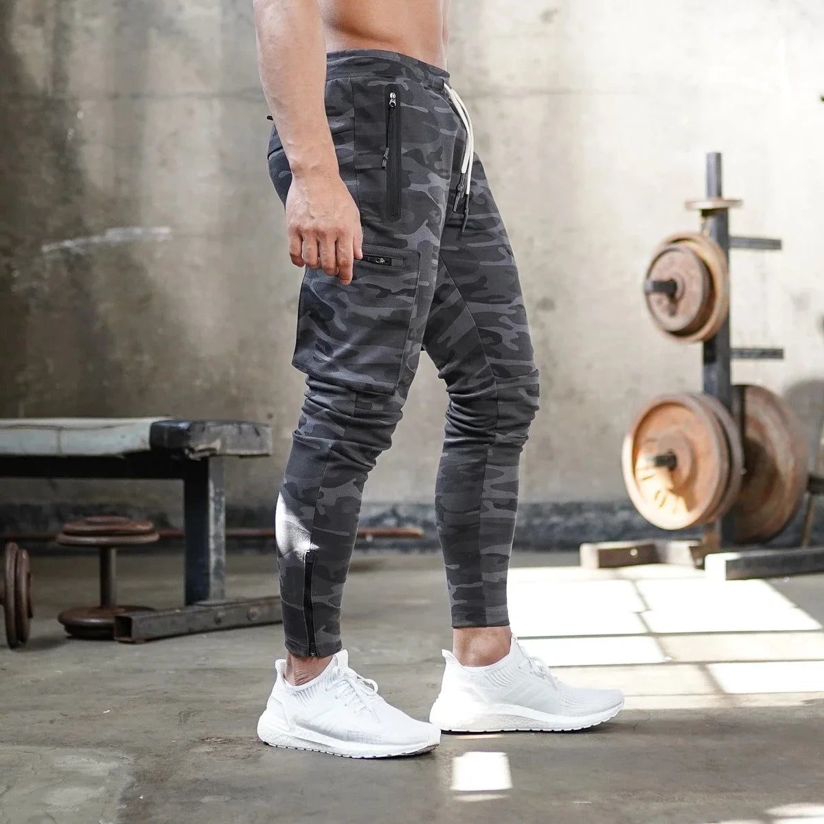 Tyler | Men's Slim Fit Zip Pocket Cargo Joggers