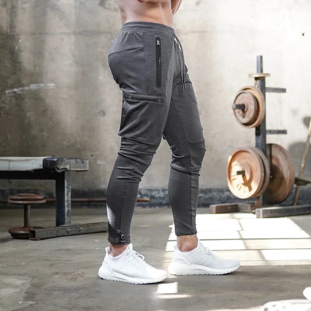 Tyler | Men's Slim Fit Zip Pocket Cargo Joggers