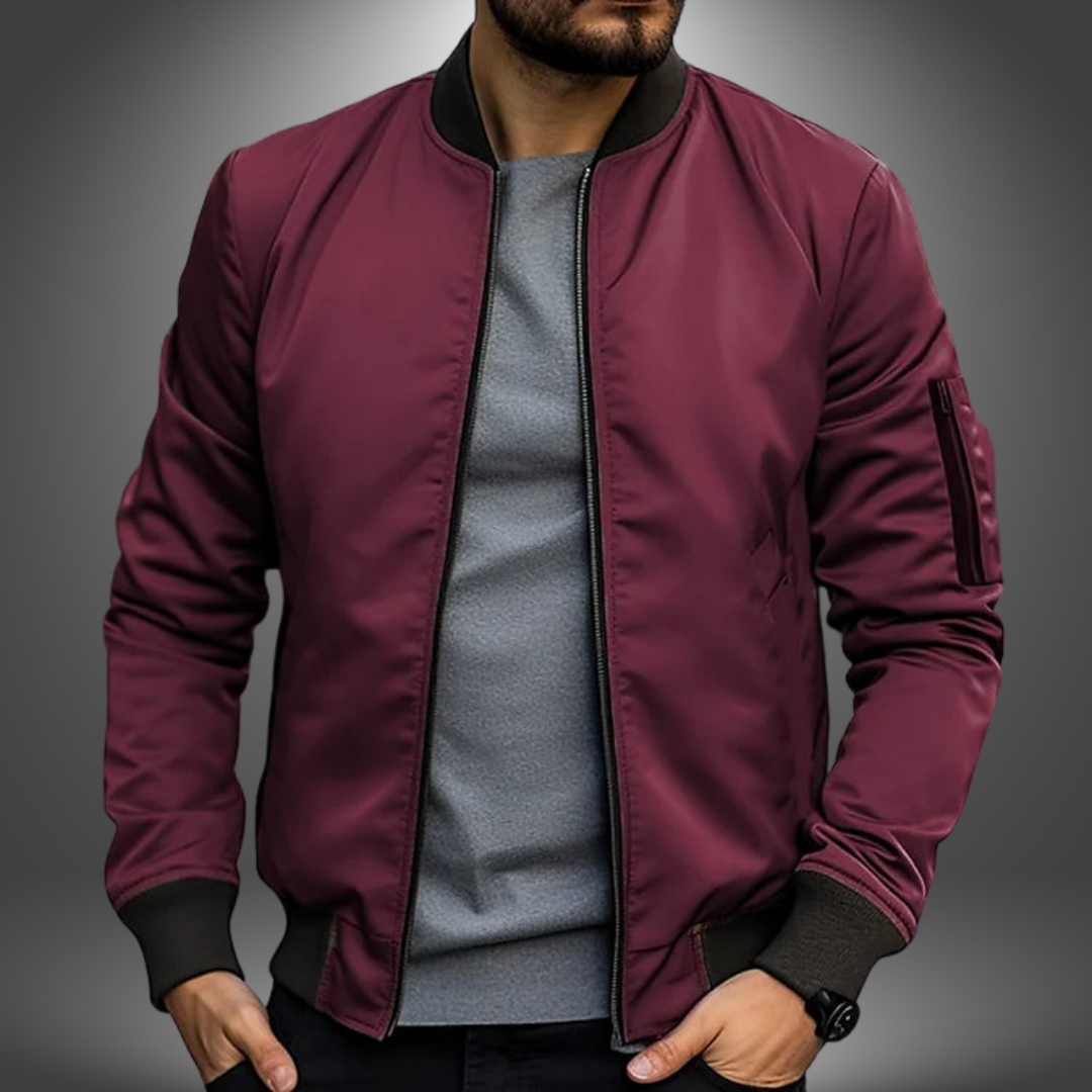 Gavin | Men's Windproof Bomber Jacket