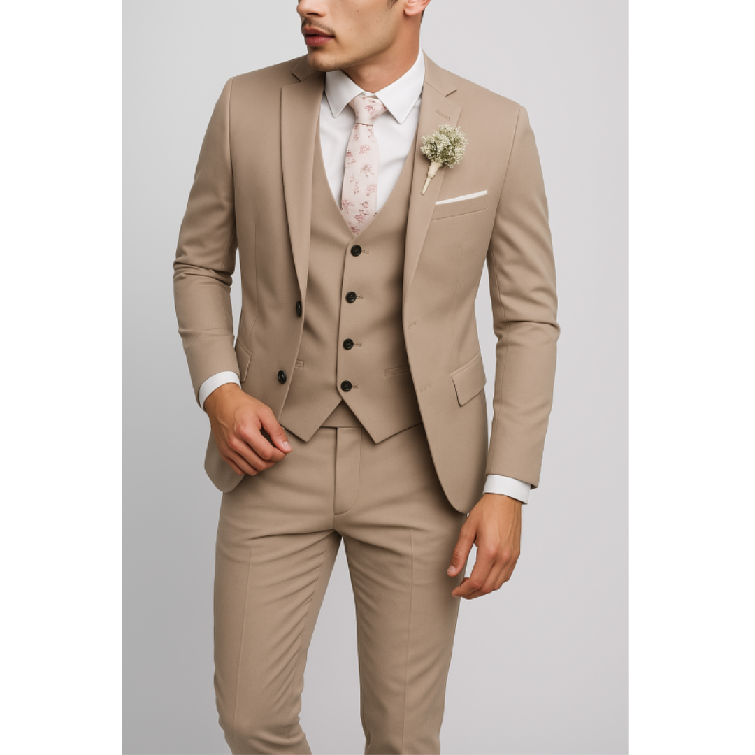Adrian | Men's Three-Piece Slim-Fit Suit