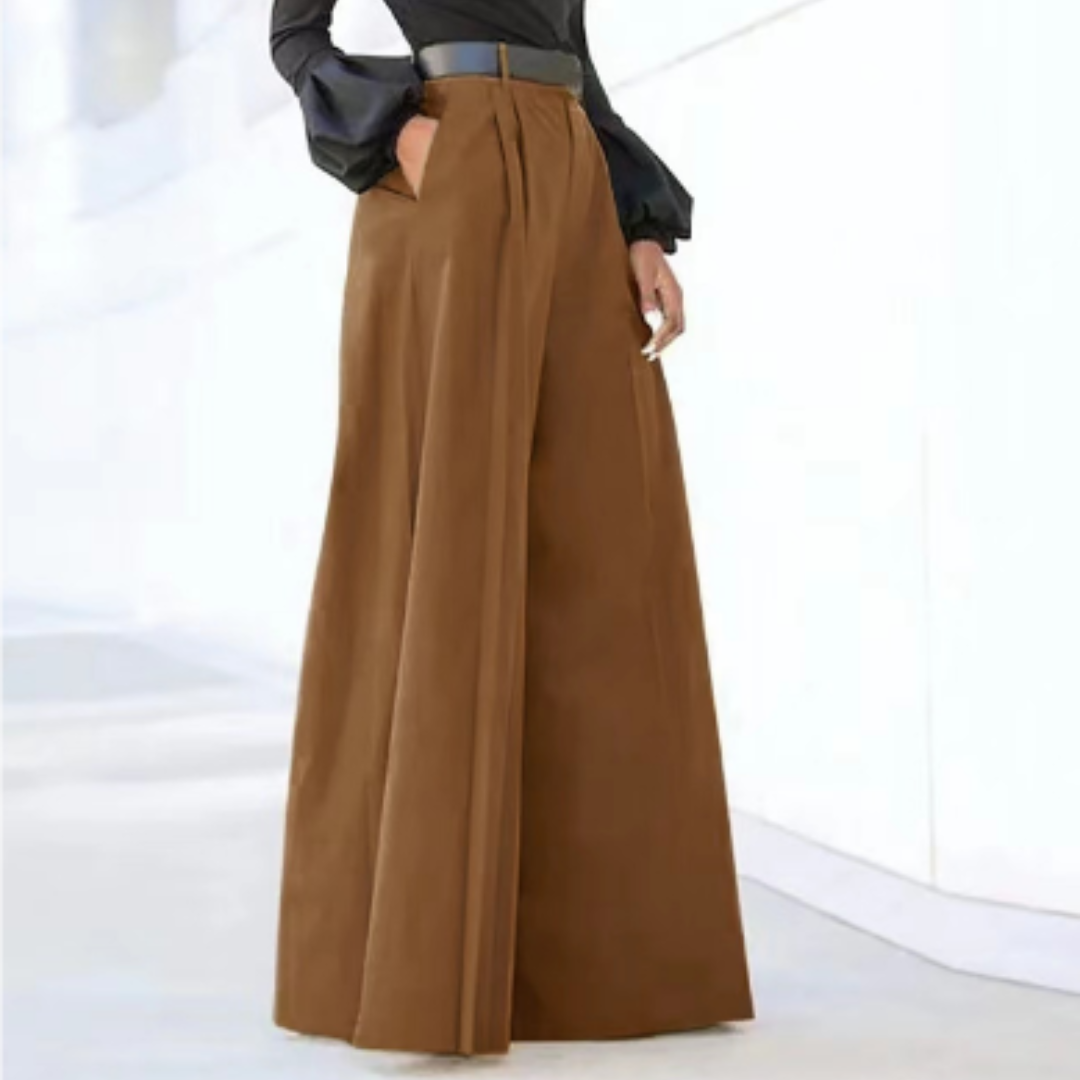 Elena | Women's High-Waist Wide-Leg Palazzo Pants