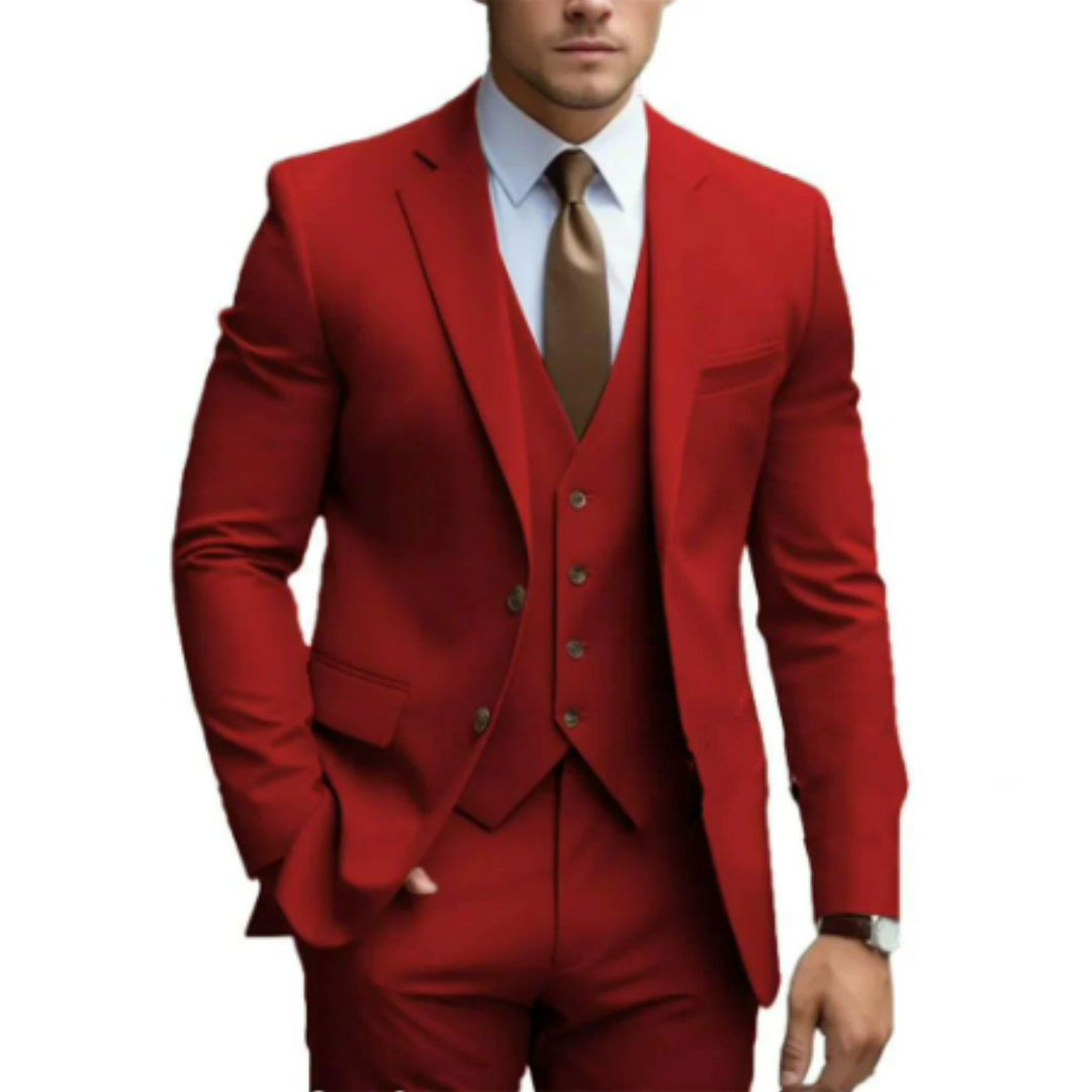 Adrian | Men's Slim Fit Three Piece Suit
