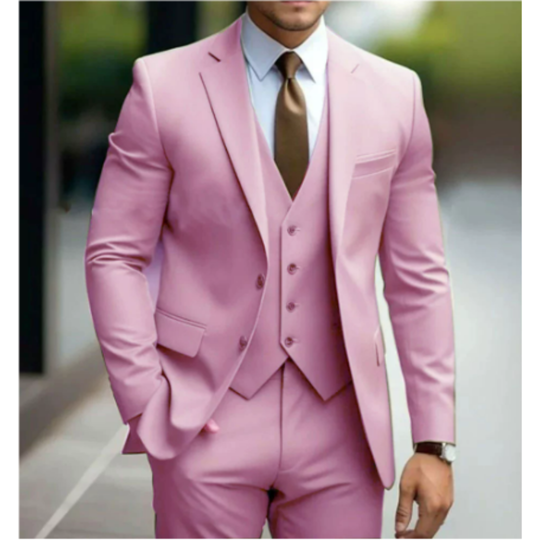 Adrian | Men's Slim Fit Three Piece Suit