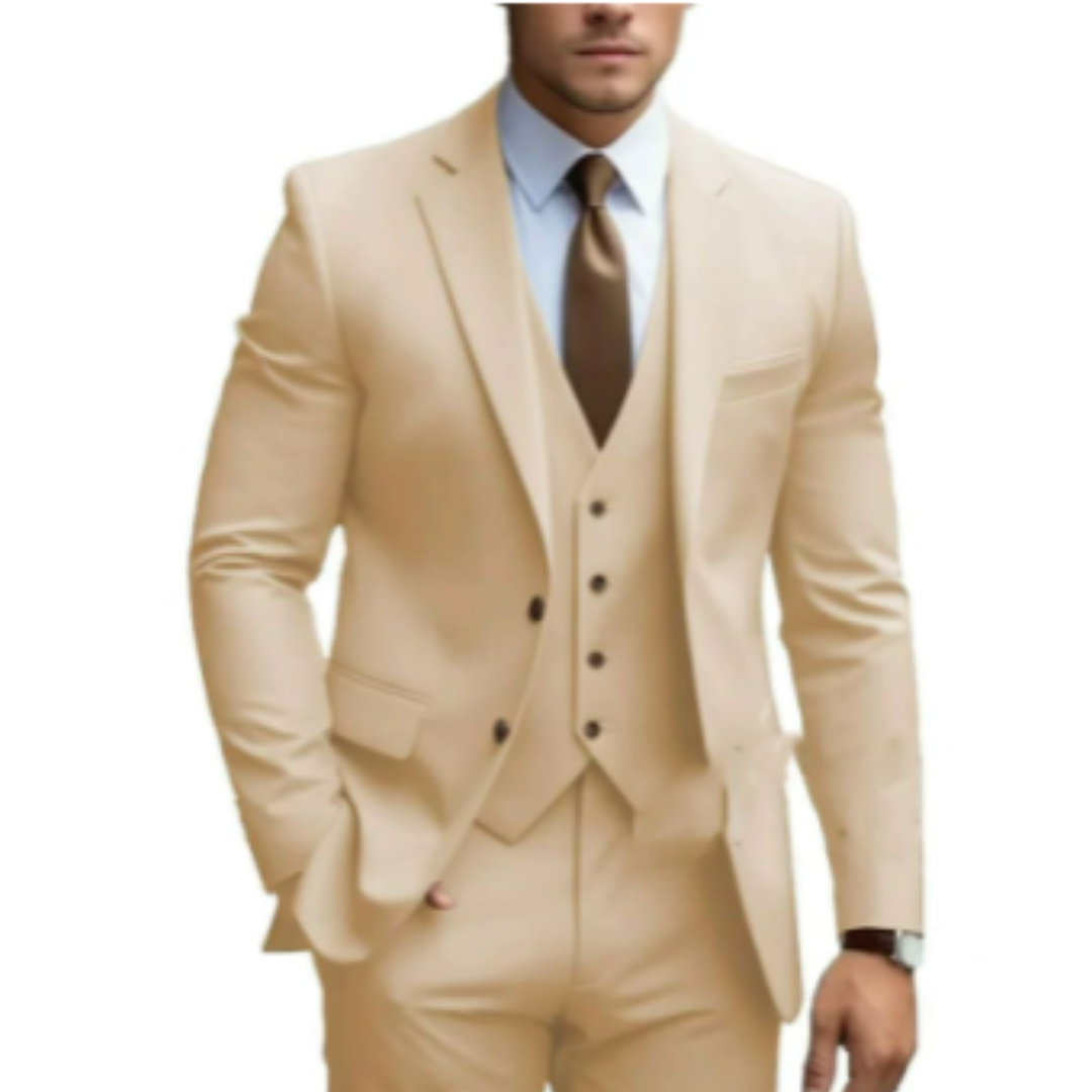 Adrian | Men's Slim Fit Three Piece Suit