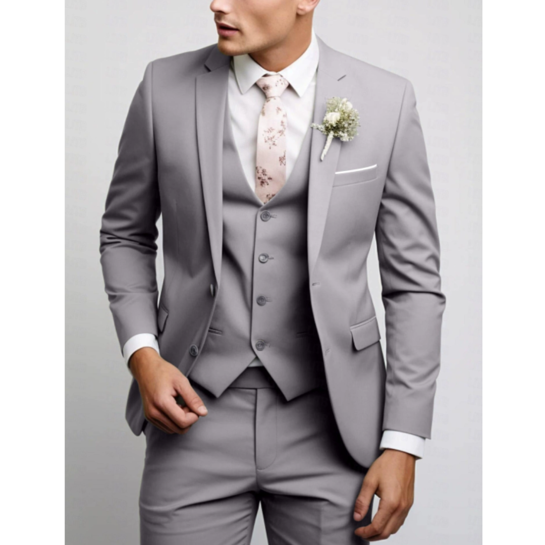 Adrian | Men's Three-Piece Slim-Fit Suit