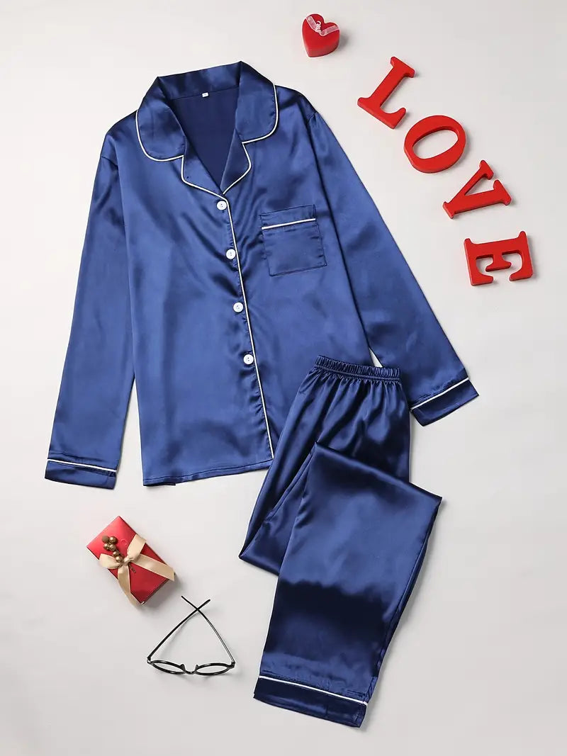 Liana | Women's Satin Pajama Set