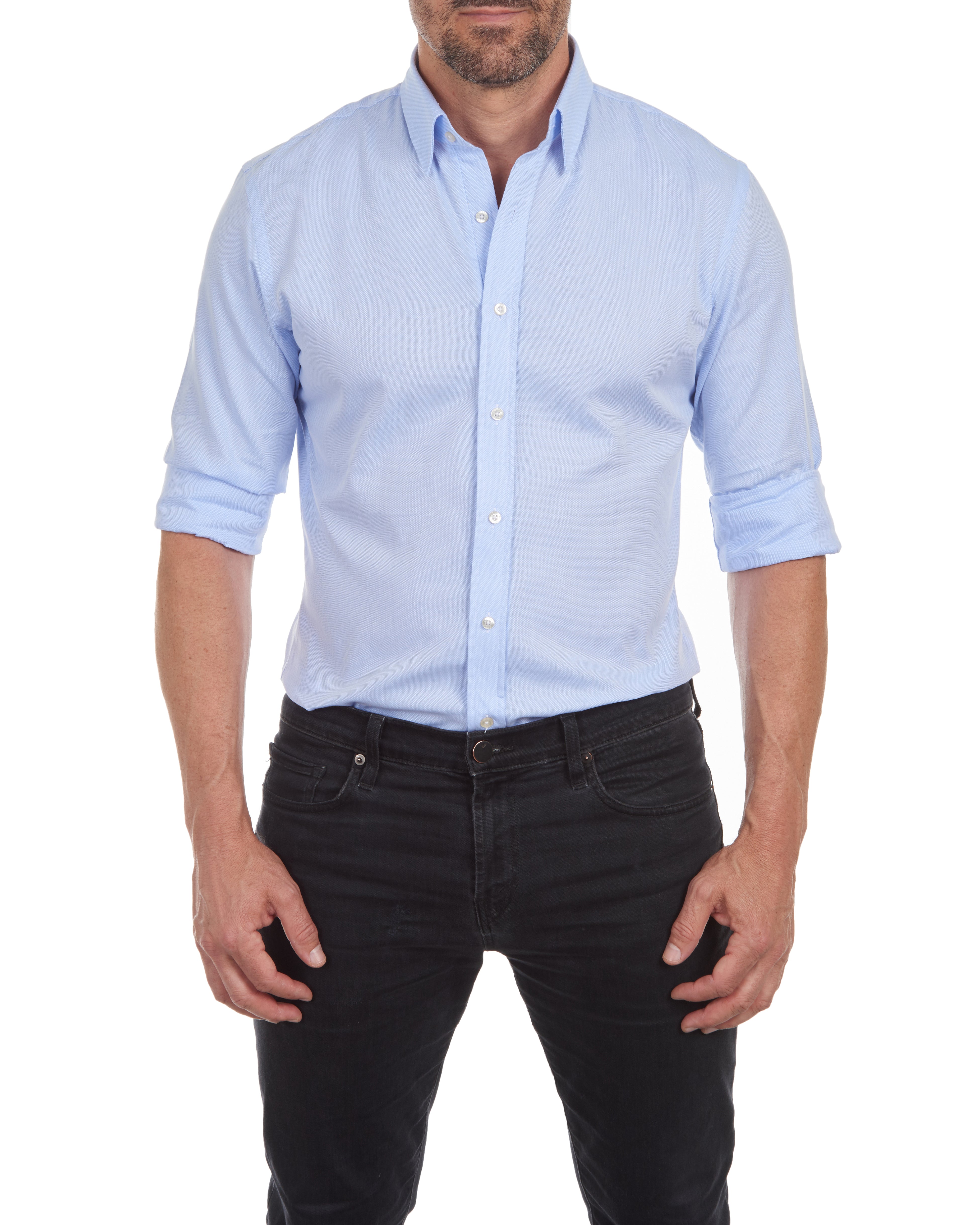 Caleb | Men's Slim-Fit Button-Down Shirt
