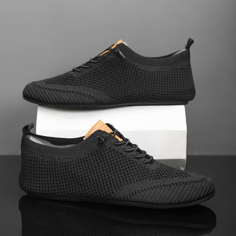 Evan | Men's Knit Walking Slip-On Shoes