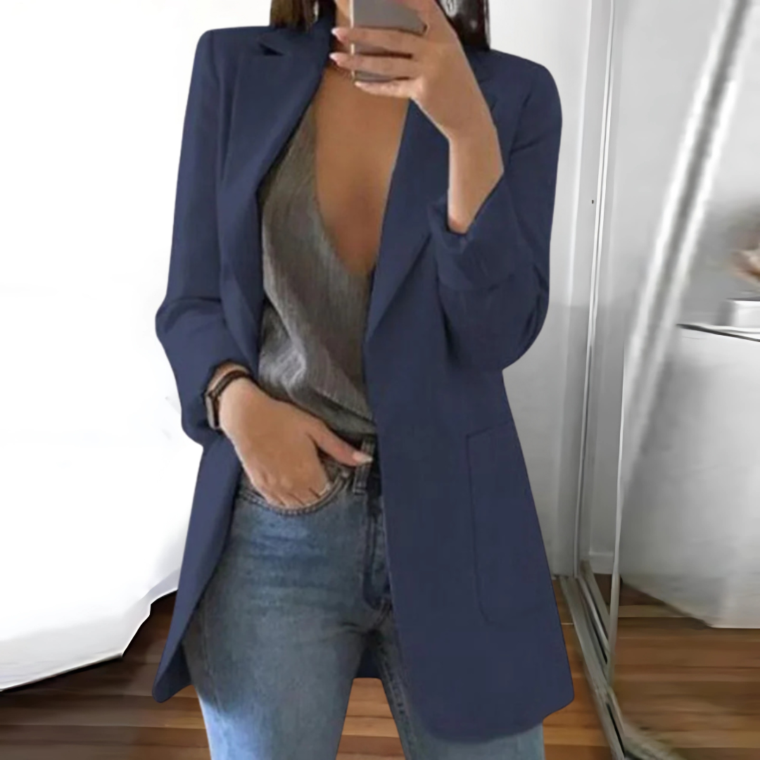 Blair | Women's Open Front Long Sleeve Blazer