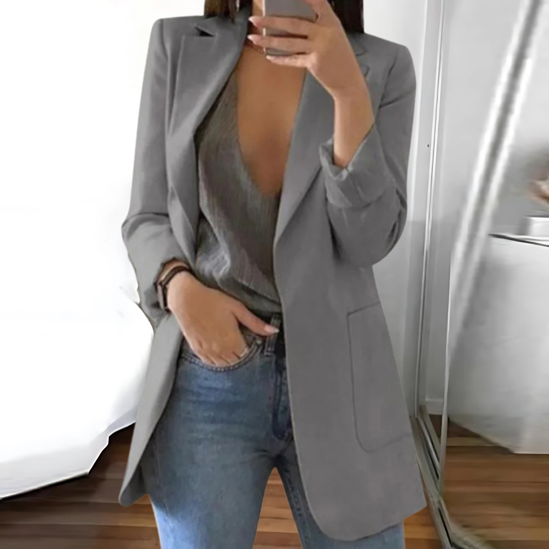 Blair | Women's Open Front Long Sleeve Blazer