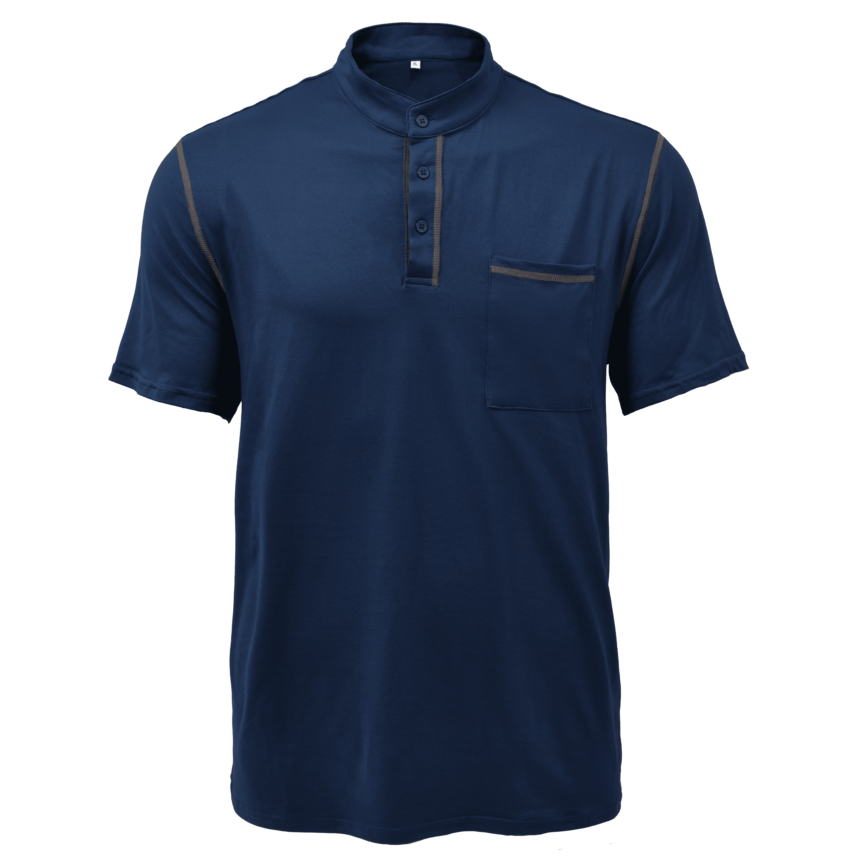 Liam | Men's Slim-Fit Henley T-Shirt