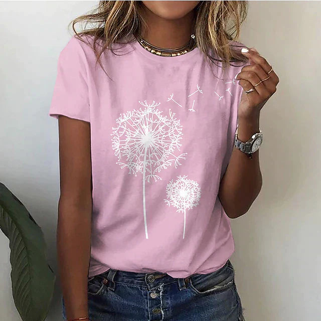 Emma | Women's Crew Neck Graphic T-Shirt
