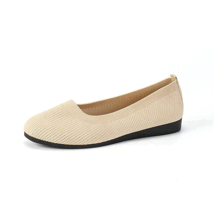 Ava | Women's Knit Slip-On Ballet Flats