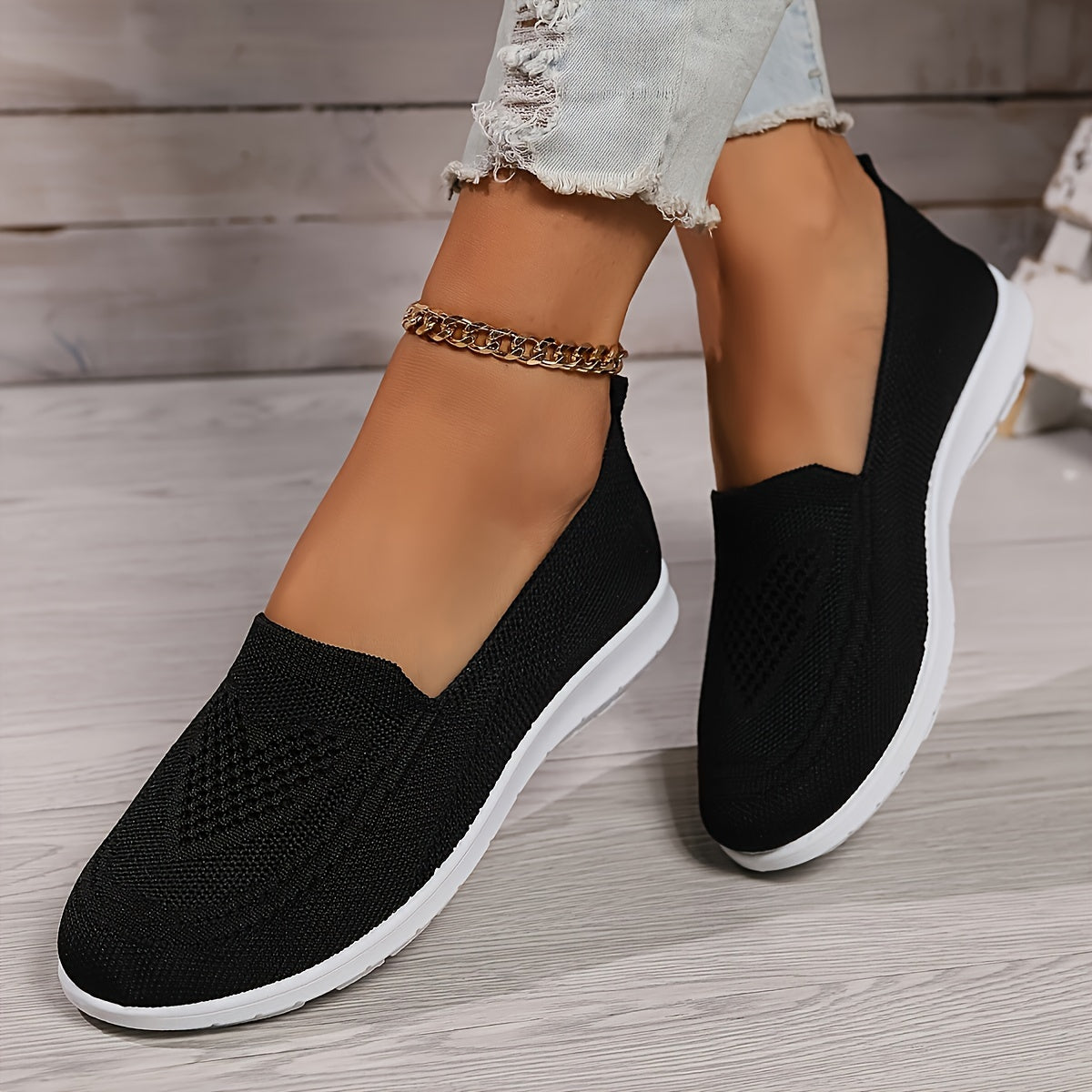 Avery | Women's Knit Slip-On Walking Shoes