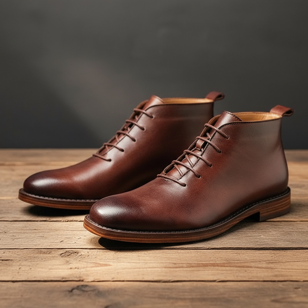 Nathan | Men's Classic Lace Up Chukka Boots