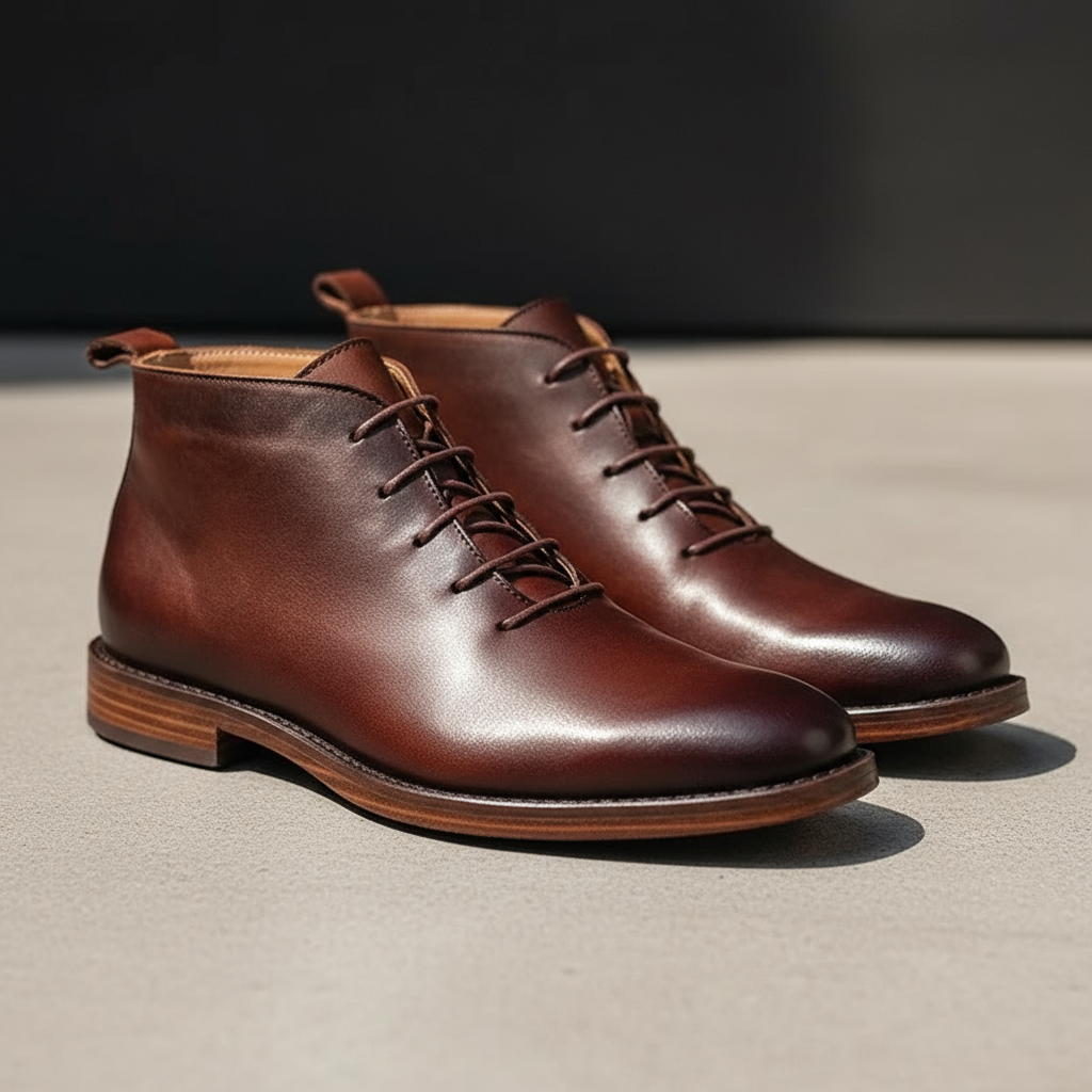 Nathan | Men's Classic Lace Up Chukka Boots