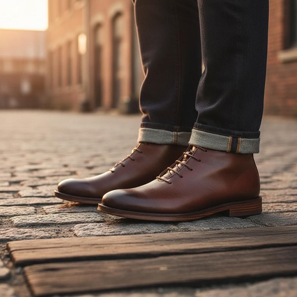 Nathan | Men's Classic Lace Up Chukka Boots