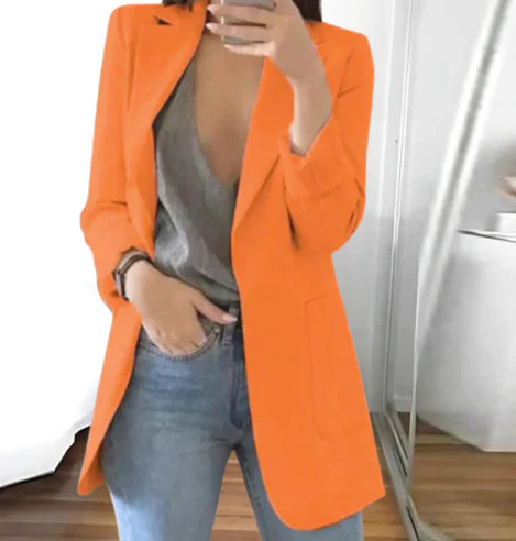 Blair | Women's Open Front Long Sleeve Blazer