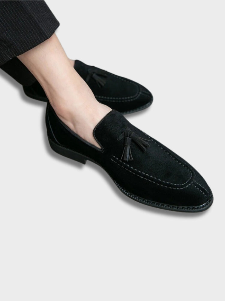 Marco | Men's Retro Tassel Slip On Loafers