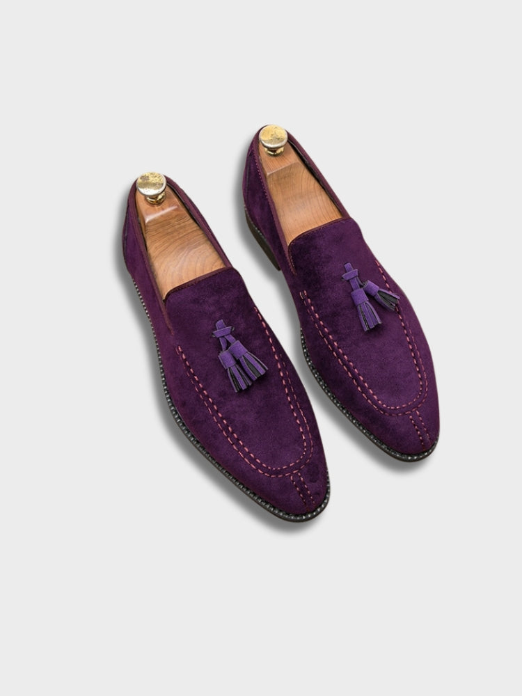 Marco | Men's Retro Tassel Slip On Loafers