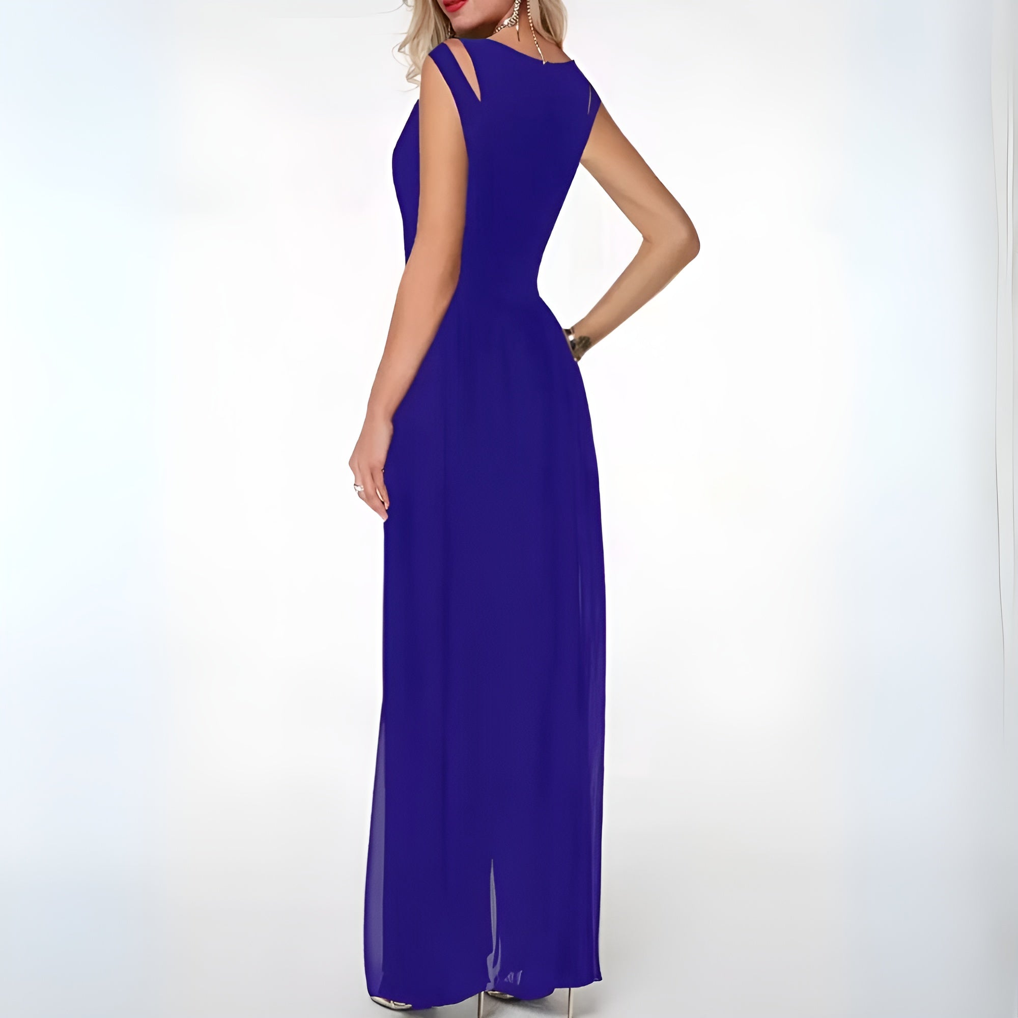 Clara | Women's Sheer Overlay Jumpsuit