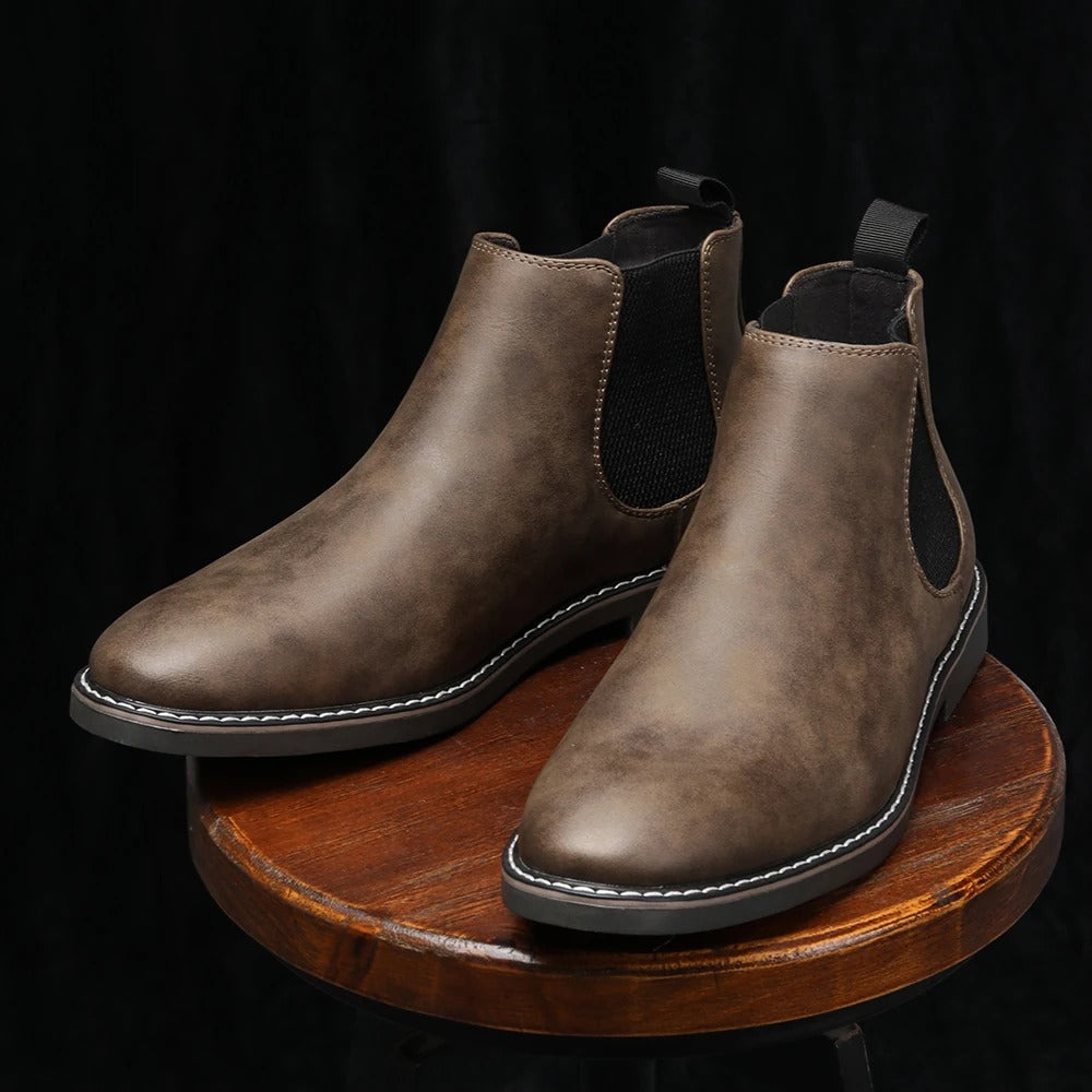 Connor | Men's Classic Chelsea Style Ankle Boots