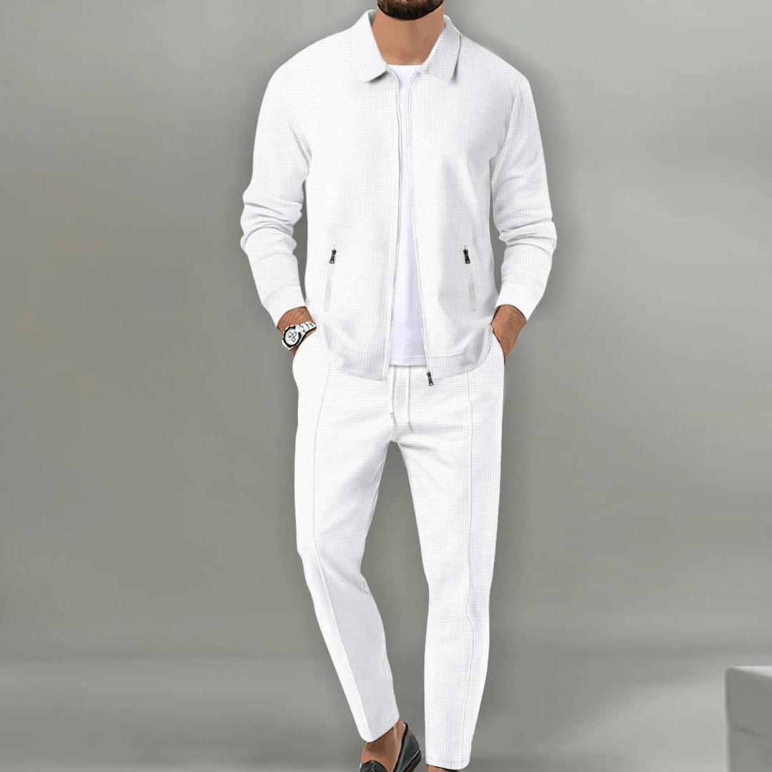 Lucas | Men's Zip-Up Tracksuit Set