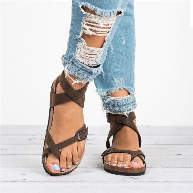 Lila | Women's Crisscross Strap Sandals