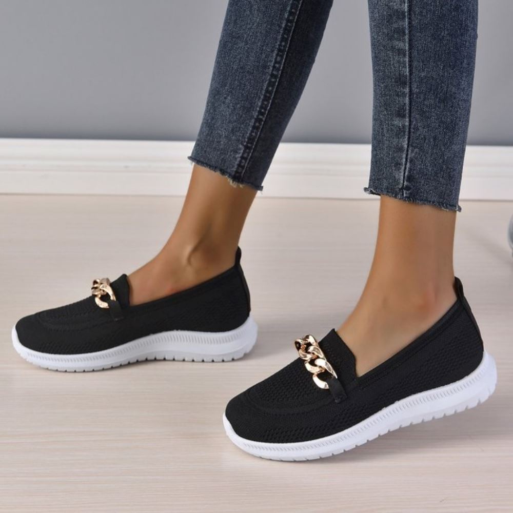 Ava | Women's Knit Slip On Casual Loafers