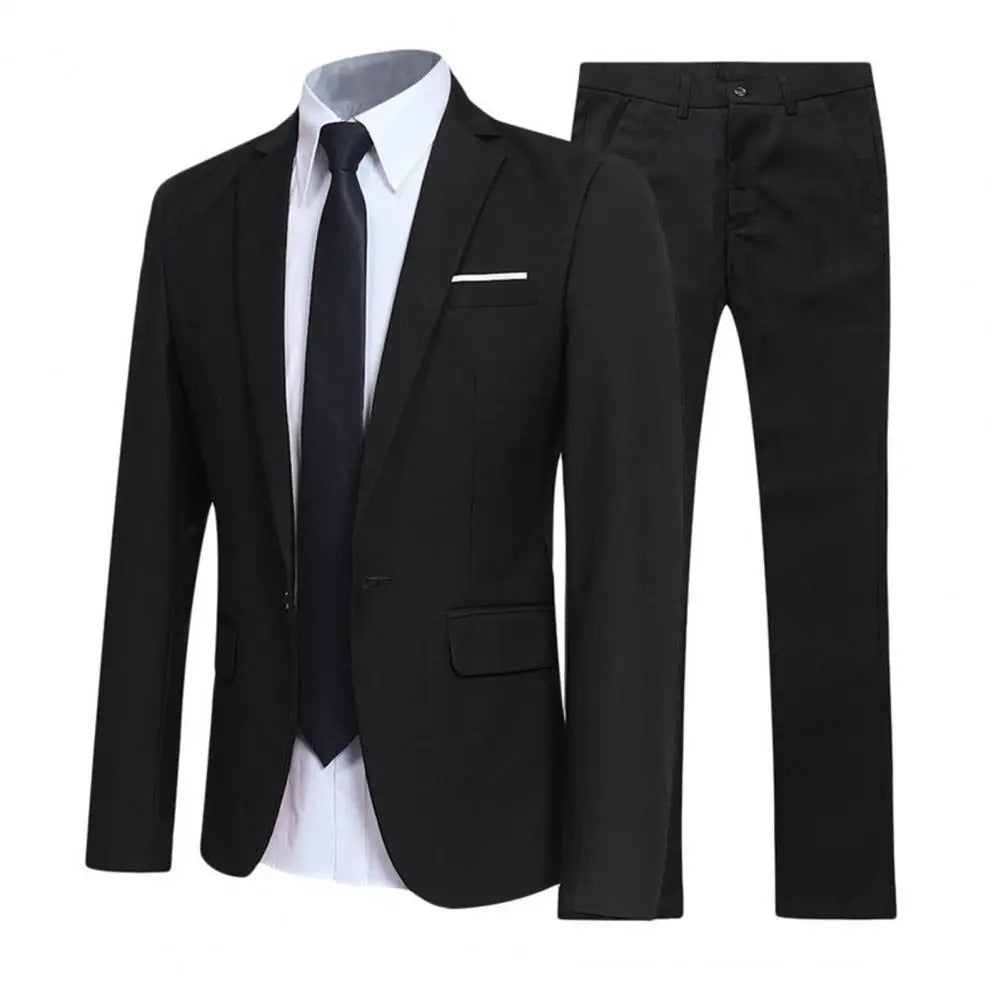 Adrian | Men's Slim Fit Two-Piece Wedding Guest Suit